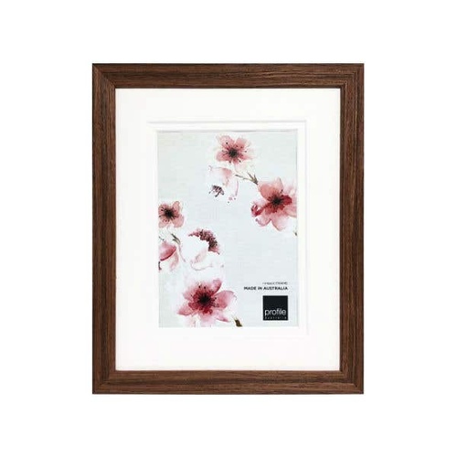 Profile Deluxe Chestnut 10x12" Frame - 6x8 Opening