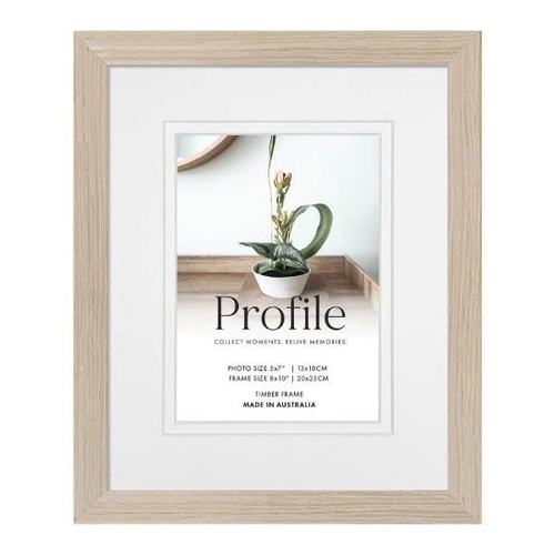 Profile Deluxe Polar Birch 8x10" Frame - 5x7" Opening