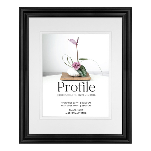 Profile Hawthorne Black 11x14" Frame - 8x10" Opening