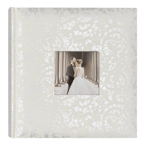 Profile Lace Wedding Slip-in Photo Album - 200 photos