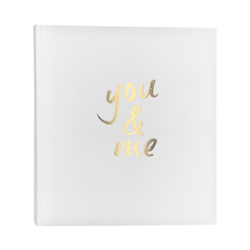 Profile Moda White 'You&Me' Slip-In Photo Album 500 x 4x6