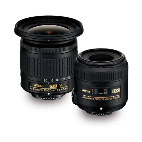 Nikon RPK AF-P 10-20mm + 40mm Travel DX Kit