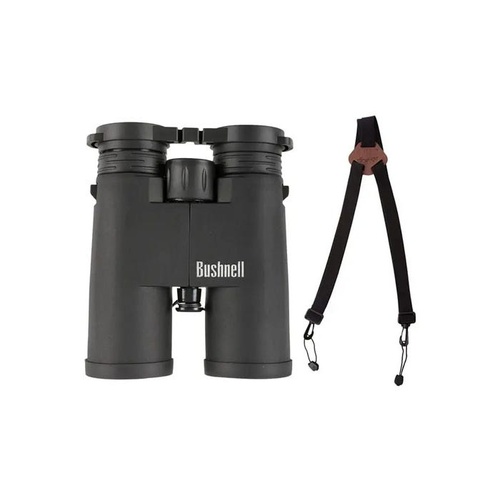 Bushnell 12x42 Powerview Binoculars w/Harness