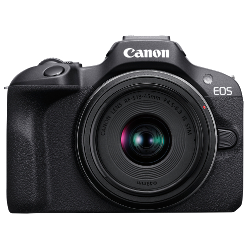 Canon EOS R100 + RF-S 18-45mm f/4.5-6.3 IS STM Lens - Repack Stock