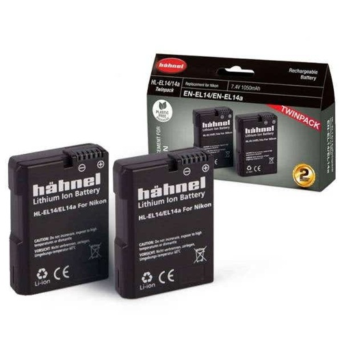 Hahnel Nikon EN-EL14 - Twin Pack