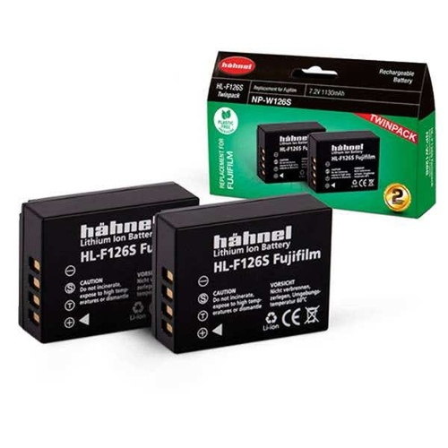Hahnel Fujifilm NP-W126 - Twin Pack
