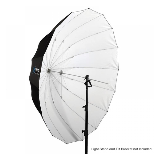 Xlite 165cm Deep Parabolic Umbrella Black/White