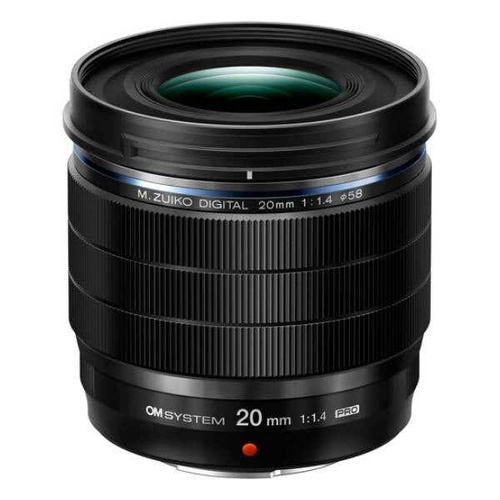OM SYSTEM PRO 20mm F1.4 WP Lens - For Olympus