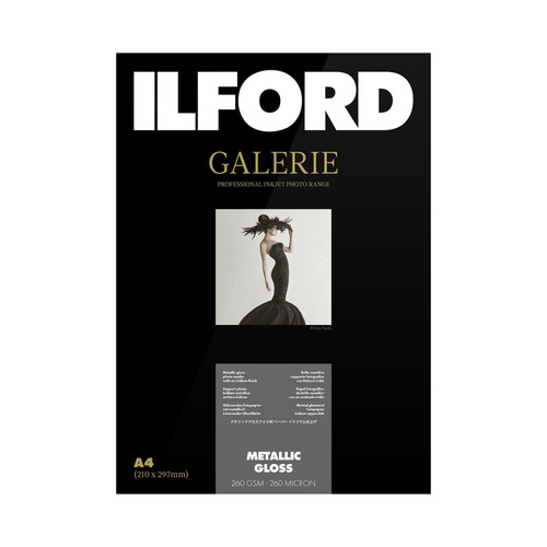 Ilford Galerie Metallic Gloss 260gsm A3 25 Sheets