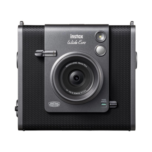 Fujifilm Instax Wide EVO Hybrid Instant Camera - Grey