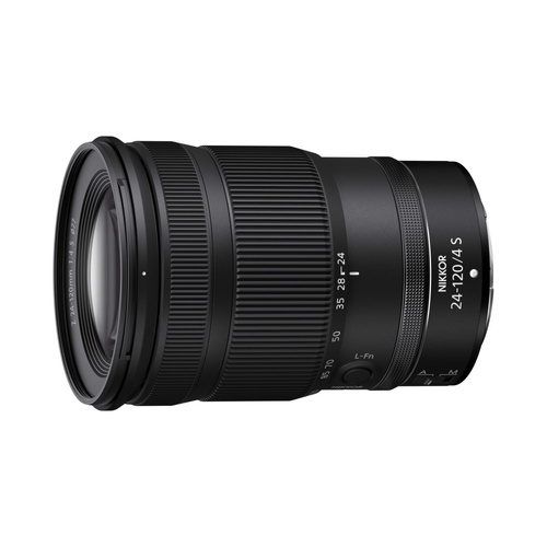 Nikon Z 24-120mm F4 Zoom Lens with 77mm Filter Thread White Box