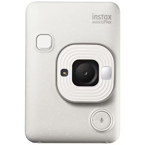 Fujifilm Instax Mini LiPlay Instant Camera - White Mist