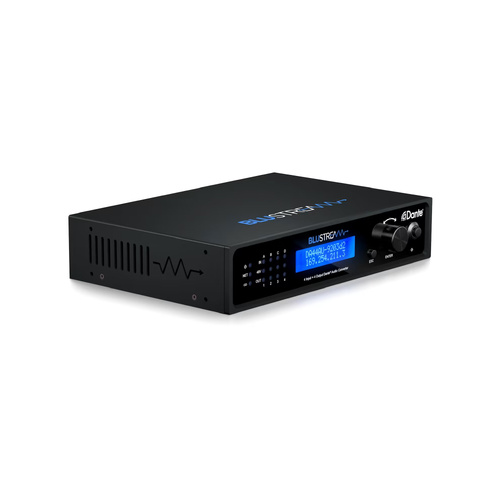 BluStream DA44SU 4x4 DANTE Audio Matrix 