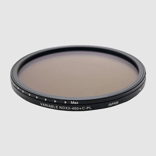 Kenko PRO1D+ Instant Action Variable ND X3-450 + C-PL Magnetic Filter Set - 55mm