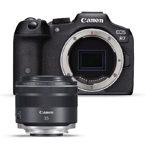 Canon EOS R7 + 35mm f1.8 Macro Kit