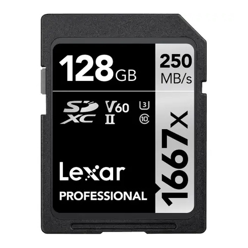 Lexar Pro 128GB TYPE B CFExpress Card Silver Series 1750Mbs