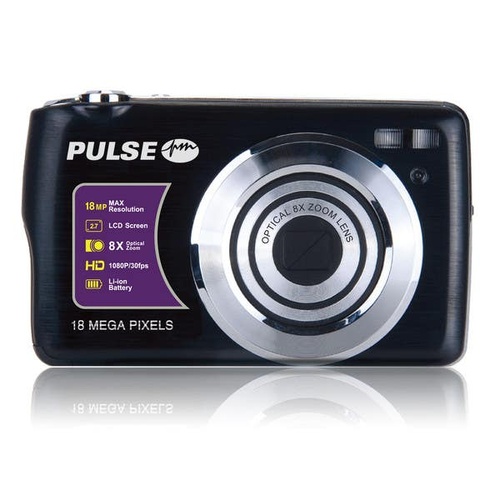 Pulse DC18 Zoom Digital Camera  Bonus 32GB SD Card