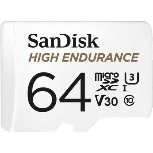 SanDisk 64GB High Endurance Micro SDHC Card 100MB/s R