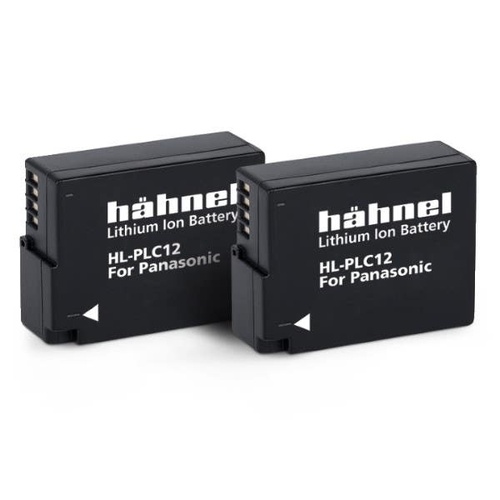 Hahnel Panasonic BLC12 Lithium Battery Twin Pack