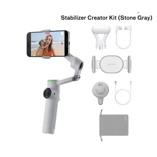 Insta360 Flow 2 Pro Creator Kit Mobile Gimbal - Grey