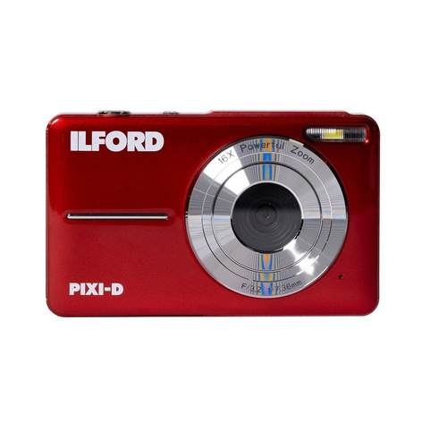 Ilford Pixi-D Digital RED 44MP^/16xDigital/2.4"LCD/FHD 