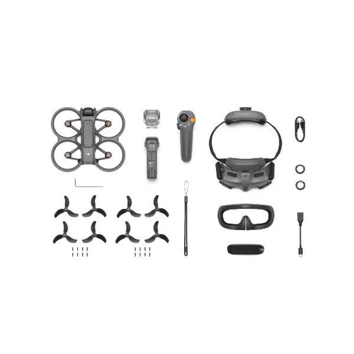 DJI Avata 2 - Fly More Combo 1 (Includes 1 Battery, DJI Goggles 3 & More)