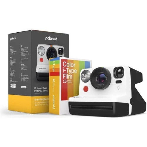 Polaroid NOW 600 G2 Instant EB Kit w/Film - White