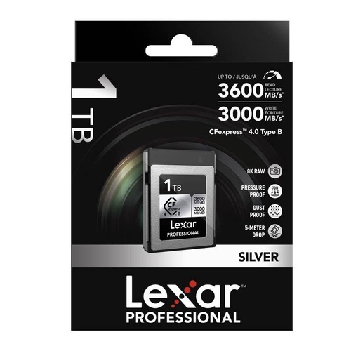 Lexar Pro 1TB CF Express Card - Type B 3600Mbs