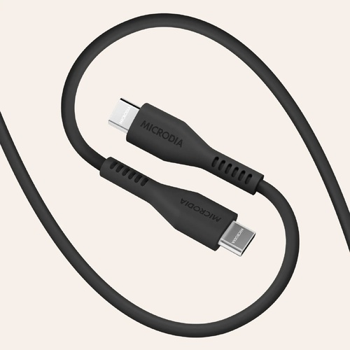 MICRODIA Fruitywire Liquid Silicon PD100W 1.3m USB-C to USB-C Cable
