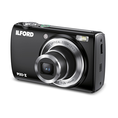 Ilford Pixi-Z Zoom Black 16MP 5x Optical Zoom Digital Camera