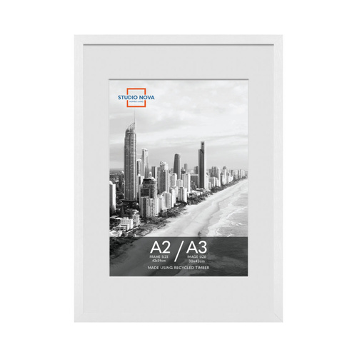 Home Basics White A2/A3 Photo Frame