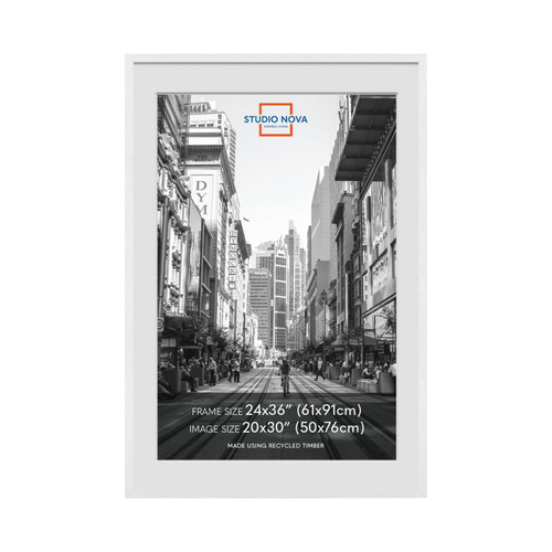 Home Basics White Photo Frame 24x36 / 20x30