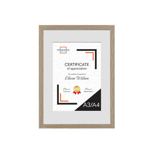 Home Basics Natural A3/A4 Photo Frame