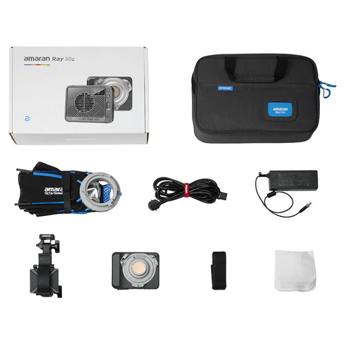 AMARAN Ray 60C RGB Bowens Mt LED Light kit 