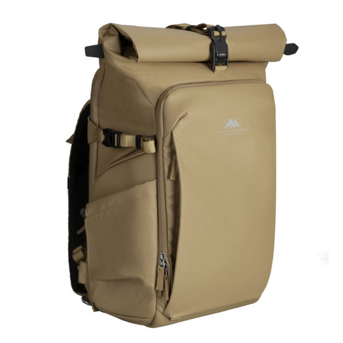 Summit Creative Large Metropolis 28L Roll Top Backpack - CHAMPAGNE