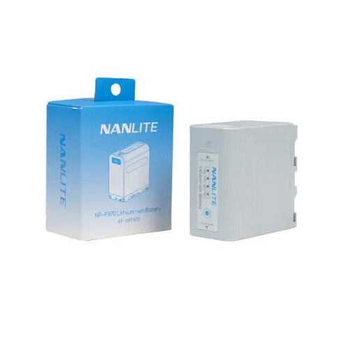 Nanlite NPF970 Battery 6000mAH (USB C Rechargeable) WHITE 