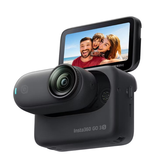 Insta 360 GO 3S Sport Action Camera w/128GB Standard Edition BLACK