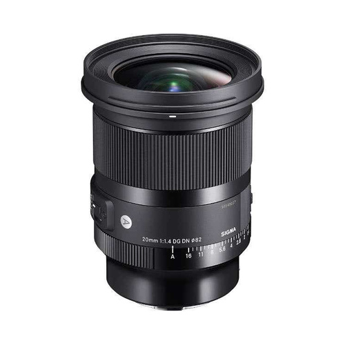 Sigma AF 20mm f1.4 DG DN ART Sony E Mount �82mm (With Aperture Ring) | Secondhand