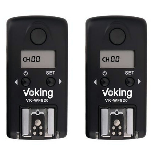 Voking WF820 Wireless Flash Trigger/Transceiver Set
