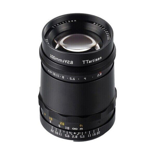 TTArtisan 100mm f/2.8 Bubble Bokeh M42 Screw Mount Lens Black