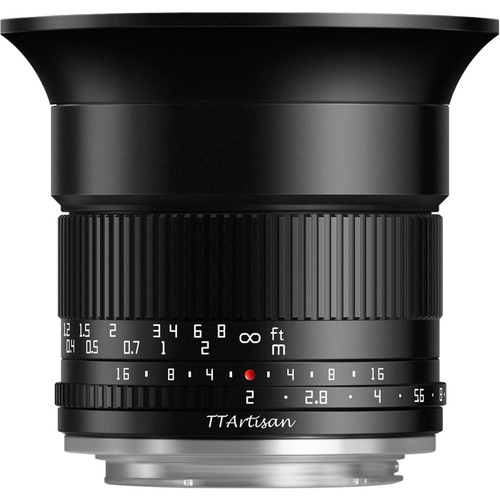 TTArtisan 10mm f/2 Sony E Mount Lens (APS-C) Black