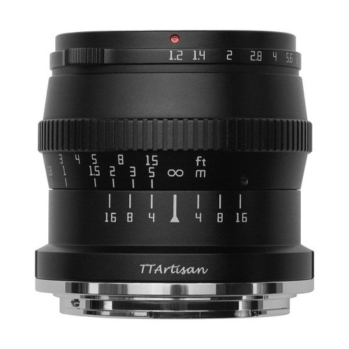TTArtisan 50mm f/1.2 Nikon Z Mount Lens (APS-C) Black