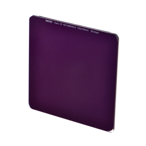 Nisi 100x100mm Nano IR Neutral Density Filter - ND1000K (6.0) - 20 Stop
