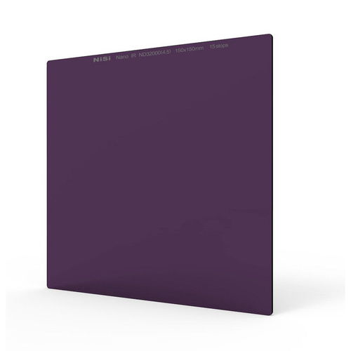 Nisi 150x150mm Super Stopper Nano IR Neutral Density Filter ND32000 (4.5) - 15 Stop