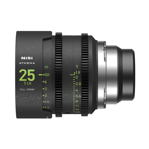 NiSi 25mm ATHENA PRIME Full Frame Cinema Lens T1.9 (PL Mount)