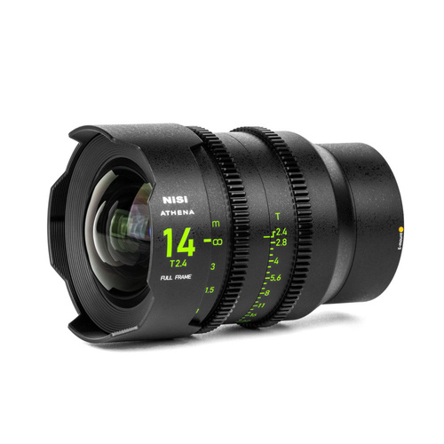 NiSi 14mm ATHENA PRIME Full Frame Cinema Lens T2.4 (E Mount - No Drop In Filter)