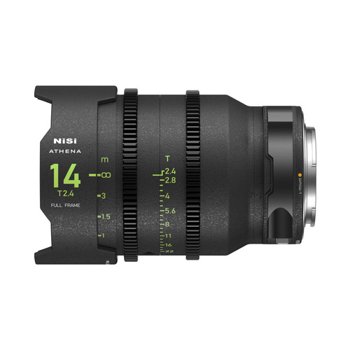 NiSi 14mm ATHENA PRIME Full Frame Cinema Lens T2.4 (L Mount)