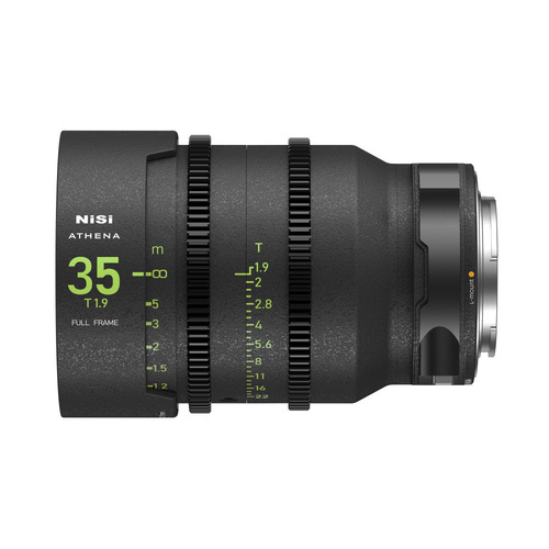 NiSi 35mm ATHENA PRIME Full Frame Cinema Lens T1.9 (L Mount)