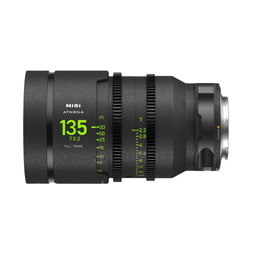 NiSi 135mm ATHENA PRIME Full Frame Cinema Lens T2.2 (E Mount)