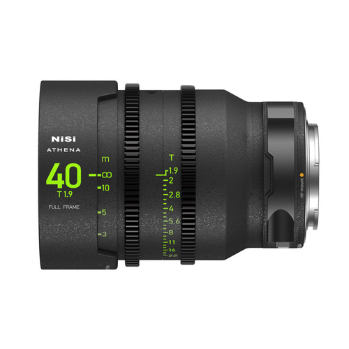 NiSi 40mm ATHENA PRIME Full Frame Cinema Lens T1.9 (RF Mount)